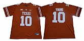 Texas Longhorns 10 Vince Young Brunt Orange Nike College Football Jersey,baseball caps,new era cap wholesale,wholesale hats